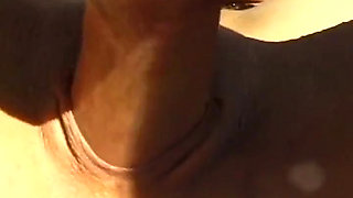 Blonde MILF Pussy Devoured and Overflowing with Thick Creampie