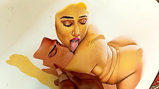 Stunningly beautiful desi indian woman fucking husband's friend when no one is at home