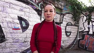 Curvy Phat-assed Redhead Latina MILF Demonstrates Her Great Slutty Talents At the Casting