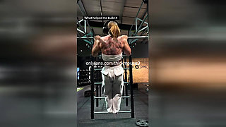 Buff 18yo Virgin Ass Ripped by Cock Gym Accident