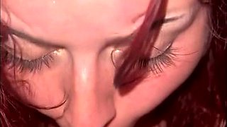 Red-Haired Bitch's Sultry Passion Erupts in All Holes