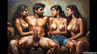 Xxx indian unmarried bhabhi needs some pleasure for her wet pussy as she fucks with the delivery man