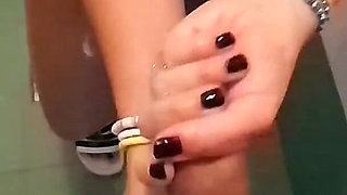 Caught in the Shower and Fucked in the Gym Locker Room