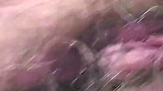 Cripplefreak4u Upclose of Fucking Machine on Ass and Pussy