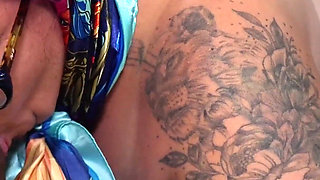 Extreme Fat Tattooed Granny Ass Fucked in Driving Bus