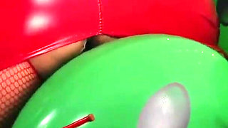Compilation of Air Ballons Latex Fetish Video