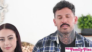 Cum shot video with sweet Dolly Paige from My Family Pies
