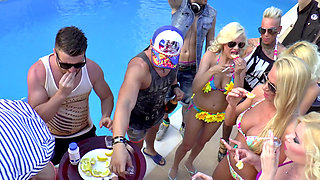 Titus Pool Party 2 - Wet Sluts Get Fucked Hard in the Pool Orgy