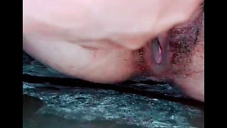 A Lot of Water Is Coming Out of My Pussy, I Went to the Toilet and Masturbated, My Pussy Has Become Completely Wet, a Lot of Wat