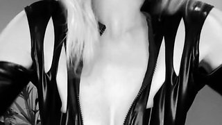 Big boobs webcam slut toys her asshole