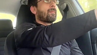 She Couldn't Wait - MILF Blowjob & Handjob While Driving - Public Car Sex Kingyordanov