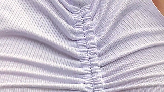 Perfect Braless Tits in Public
