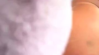 Hot Latina Teases and Toys Her Wet Pussy in Car