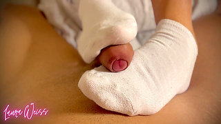 Sockjob / Socks Footjob Cumshot Compilation 2