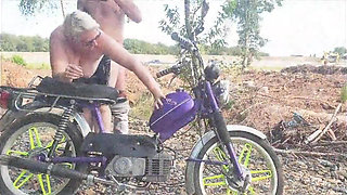 Blowjob and Fuck in the Woods