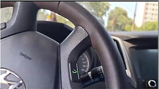 Risky Masturbation For A Hot Girl Who Was Looking At Me From The Bus Stop!