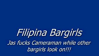 FILIPINA BAR GIRL Jas Fucks in front of friends