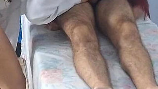 Married Masseuse Leaves Client with an Erection!
