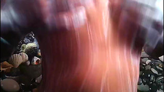 Ammu Kutty Applies Soap to Her Breasts, Massages Them, and Makes Them Shine.