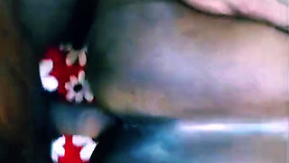 Stepmom watched stepson alone and had nude sex all night