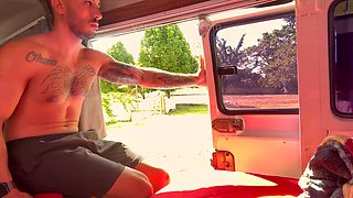 Ariel Sirens Brazilian Cowgirl Ride in Motorhome