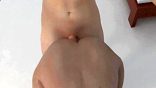 Bouncing Soft liquid ass Fuck From Behind