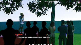Lisa Total Investigation! by Dragofinder Studio - Group Sex at the End of the Party 15