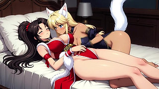 Two Adult Women in a Passionate Encounter - Intense Lesbian Scene (HD)