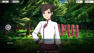 Naruto Hentai - Naruto Trainer v0.14.1 Part 55 Sex with Ten Ten in the Forest by Loveskysan69