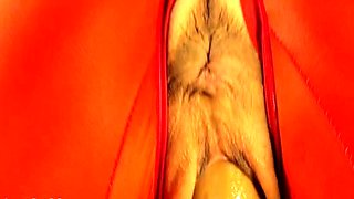 Linablackly - Red Zentai Makes Lina a Horny Slut