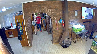 Caught my husband fucking slutty woman