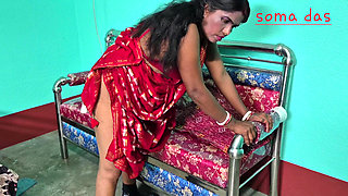 A Village Female Servant Smothly Sucking and Fucking by Her Room Owner