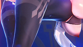 Genshin Impact - Ganyu Intimate Night Time Sex with Aether - 3D Hentai Animation