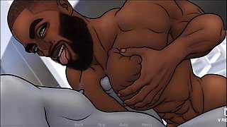 Hunks Massive Cock Swells at the Gym
