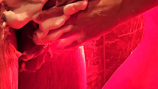 Real Couple Shower Sextape - Steamy Amateur Fuck with Stepdaddy in the Shower