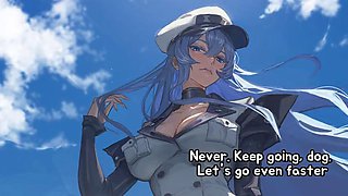 Esdeath trains you to be her cumslut JOI