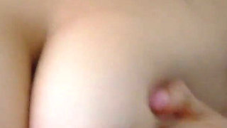 My Stepbrother Cums on My Wonderful Tits While I Give Him a Russian Handjob!!!