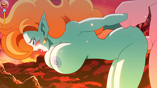 Kame Paradise Multiversex 3 - Roshi Fucking Zangya's Fat Ass