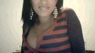 Latina Beauty on Webcam
