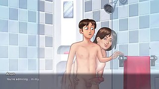 Hot Step Sister Fucks Anon in Summertime Saga Part 5 - 3D Cartoon Sex