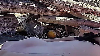 Risky Blowjob on the Canary Beach Caught with Intense Orgasm P2 - Misscreamy