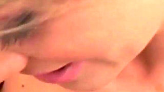 Blonde Babe Sucking Dick Good and Swallows Cum