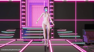 Mmd Hwasa - Na - Akali Sexy Naked Dance League of Legends Hentai Uncensored