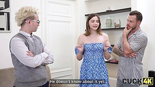 Toni Billl and Funky Town's small tits clip by Cuck 4K