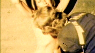Vintage BDSM Dungeon Classic with Bound Retro Submissives