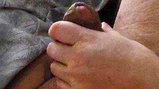 Step Son Take Step Mom Hand and Put On his Dick to Jerk Off!