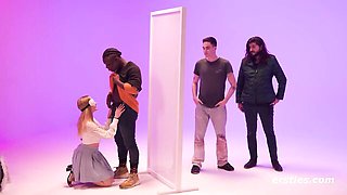 Nice-looking lady-love's casting scene