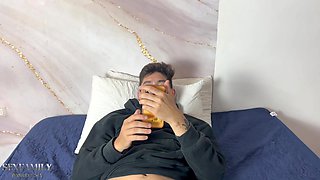 I Call My Stepsister to Fuck Her Hard Until Her Orgasm in My Room