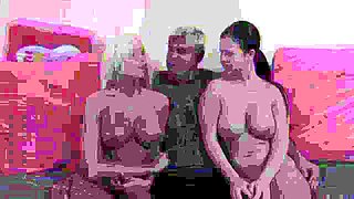 Rikki Six & Loni Evans Compete To See How Can Pop Their Man Off First