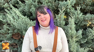 At 34 Years Old, Romy, Naughty Chubby Girl, Has Decided to Show Her Love for Cock